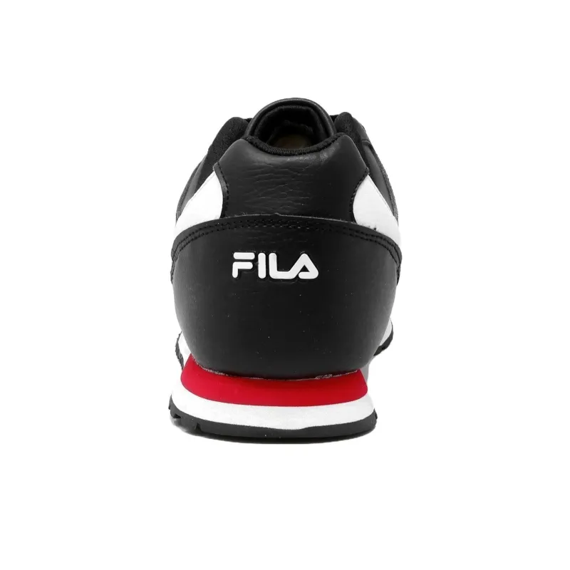 FILA Classico 18 Anti Slip Wear Resistant Low Top Skateboard Shoes Men's Black-3