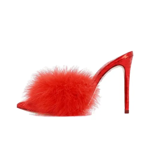 Sophia Webster Slide Slippers Women's Red