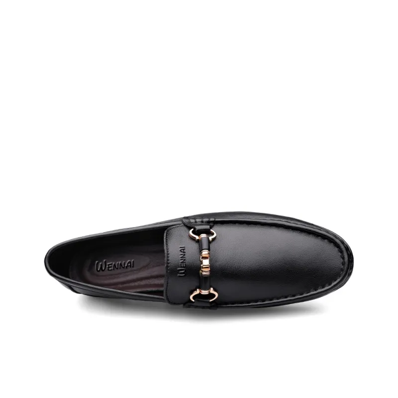 Wen Nai Casual Shoes Men's Black-4