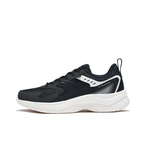 361° Low Top Running Shoes Men's Black White