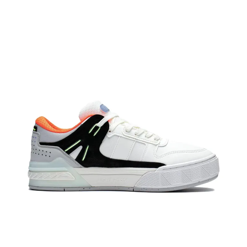 LiNing Dawn Light Morning Glow Low Top Skateboard Shoes Men's Bellflower Gray-1