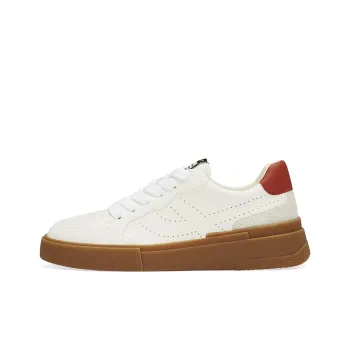 ASH Skateboard Shoes Women's Low Top White