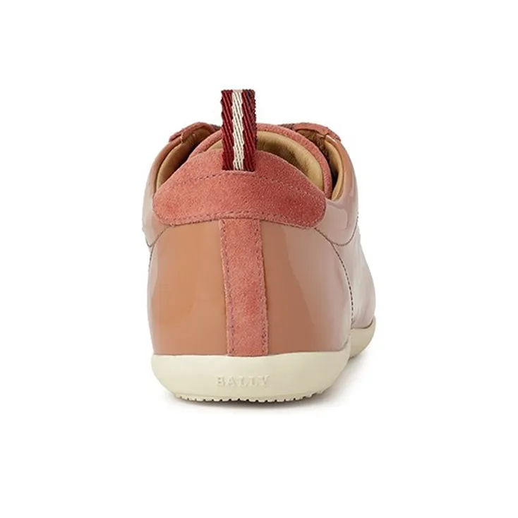 BALLY Anti Slip Wear Resistant Low Top Casual Shoes Women's Blush Color-5