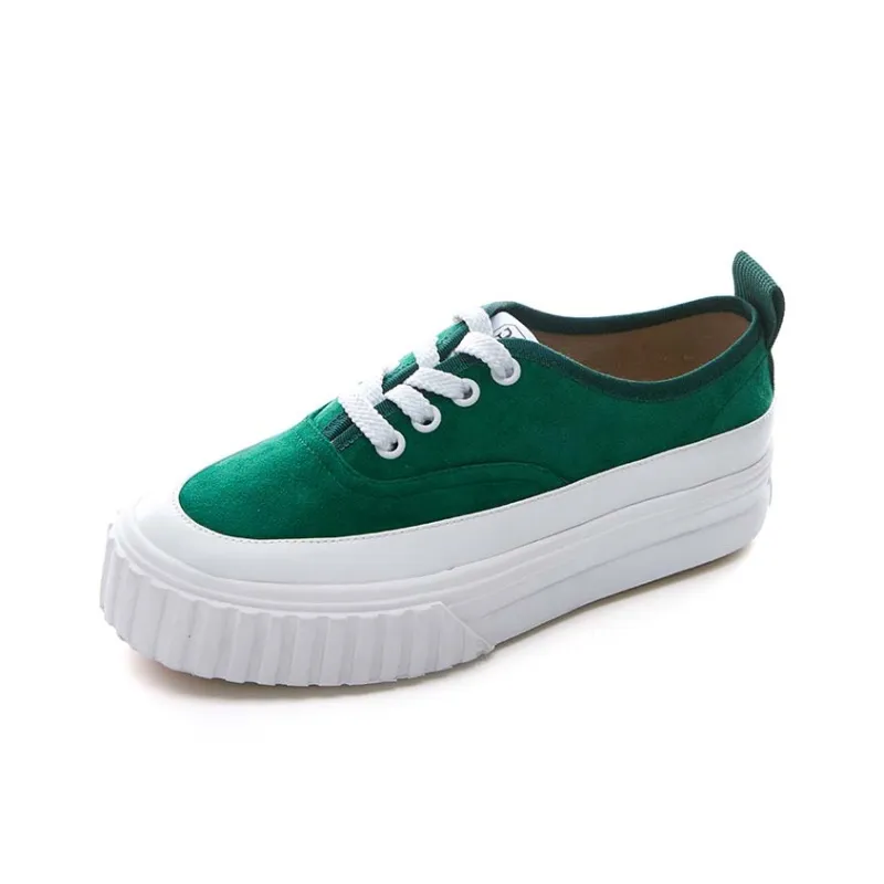 Marie Claire Stylish Skateboarding Shoes Women's Magic Forest Green-1