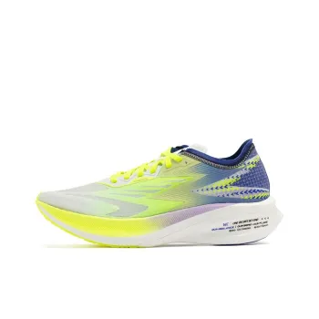 361° Feiran Flame CQT Low Top Running Shoes Men's White Yellow