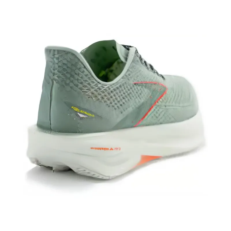 Brooks Anti Slip Wear Resistant Low Top Casual Running Shoes Unisex Green-3