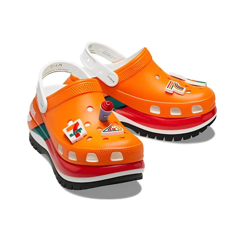 Crocs Mega Crush Clog 7 Eleven Orange-2