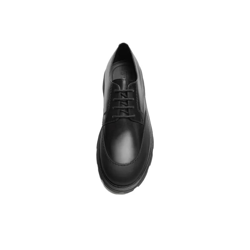 ZARA Dress Shoes Men Low-Top Black-2