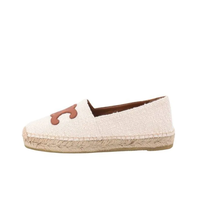 CELINE Les Espadrilles Cream Women's-0