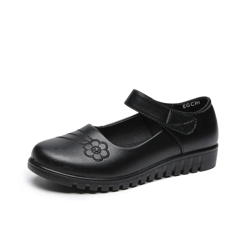 EGCHI Casual Single Shoes Women's Black-0