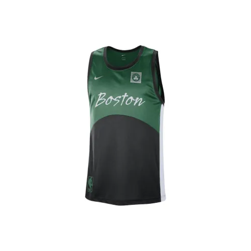 Nike X NBA Boston Celtics Team Basketball Jerseys Men Green/Black