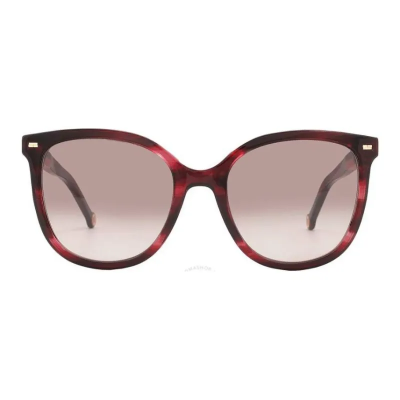 CarolinaHerrera Acetate Square Sunglasses Women's Brown-0
