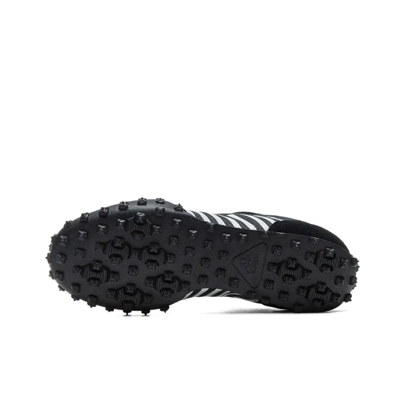 Kappa Anti Slip Wear Resistant Low Top Casual Running Shoes Unisex Black-5