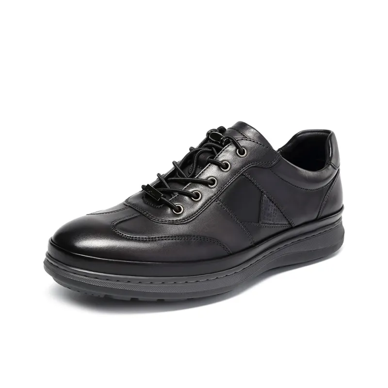 Satchi Men's Casual Shoes Men Low Top Black Gray-1