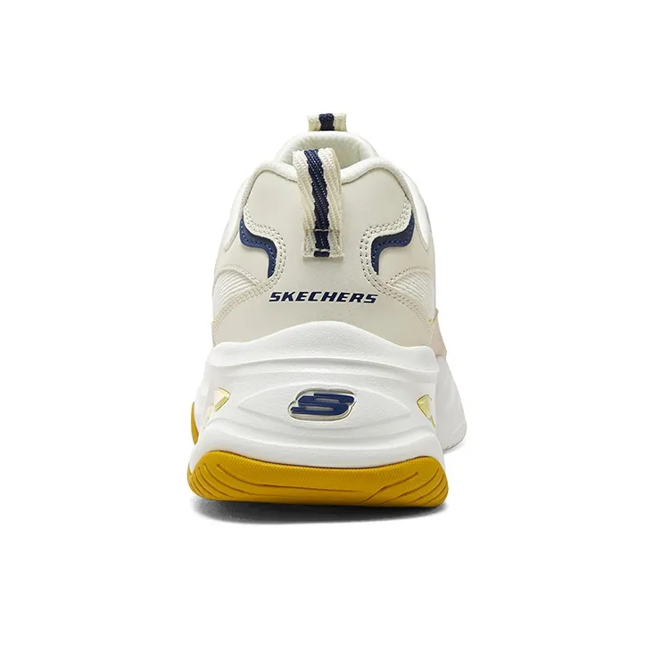 Skechers D'Lites 4.0 Shoes 'Beige Yellow'-4