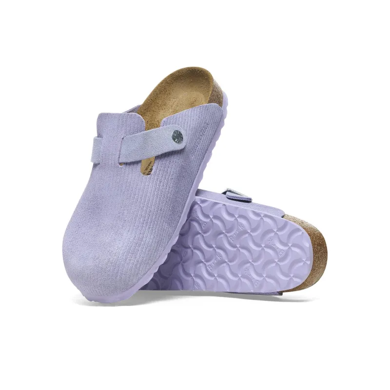 Birkenstock Antibacterial Quick-Dry Slip-Resistant Wrap-toe Slippers Unisex Purple Narrow Fit-4
