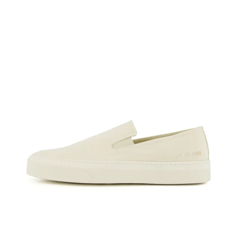 COMMON PROJECTS Low-Top Stylish Skateboarding Shoes Men's White-0