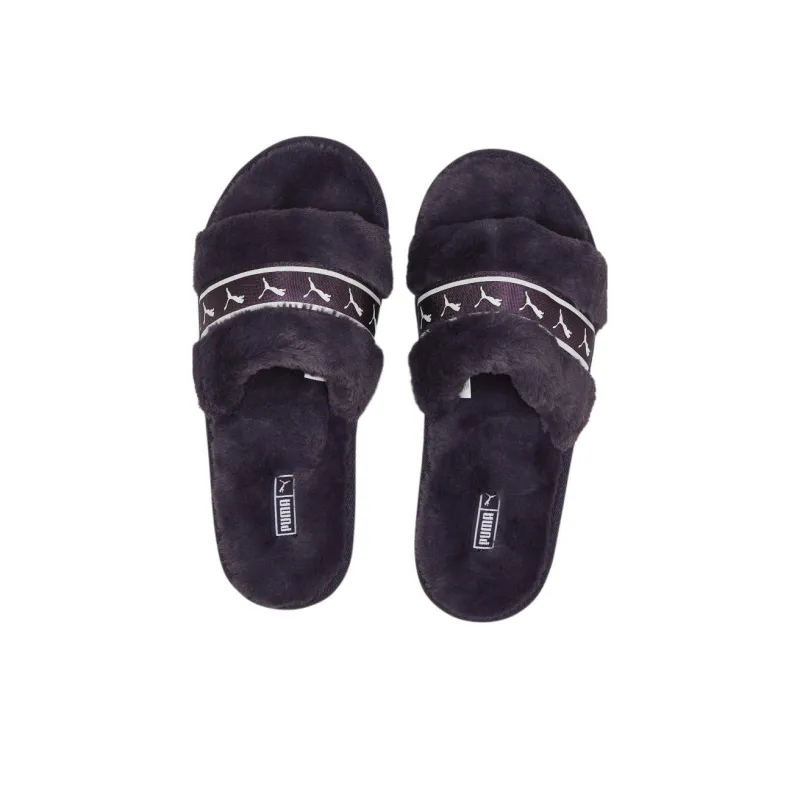 PUMA Fluff Remix BX Fluff Remix B Sports Slippers Women's Purple-3