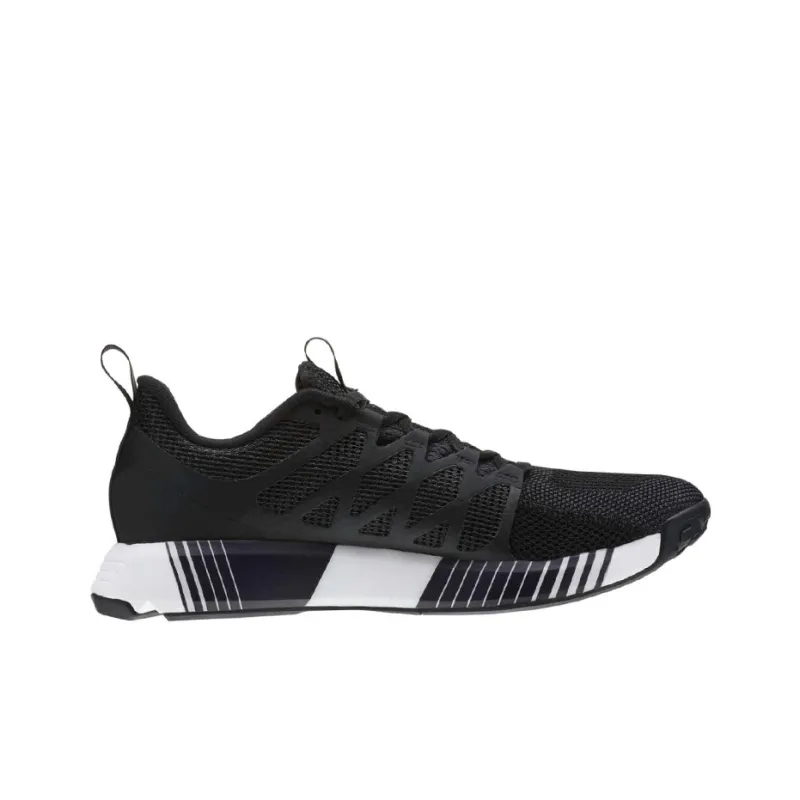 Reebok Fusion Flexweave Lightweight Low-Top Running Shoes Men's Black-1