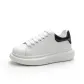 Black Leather Heel Tab