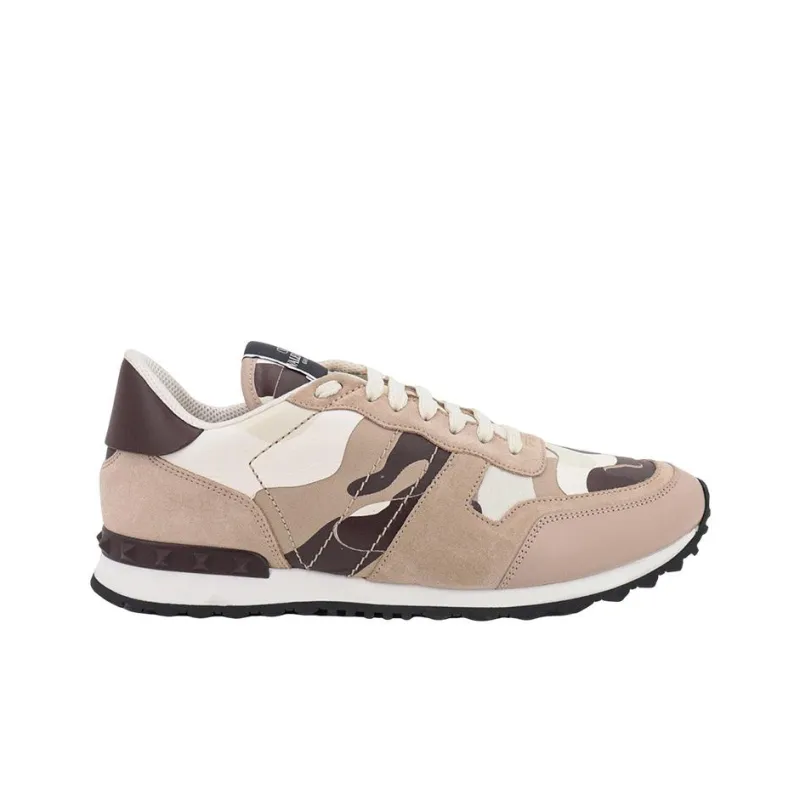 Valentino Garavani Rockrunner Lace-Up Sneakers-1