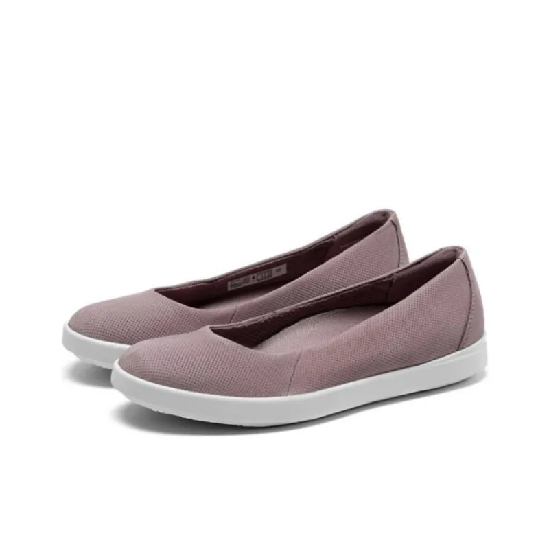 Ecco Slip-on Flat Shoes Women's Wood Pink-2