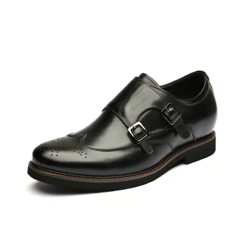 KAISER Dress Shoes Men Low Top Black/Black