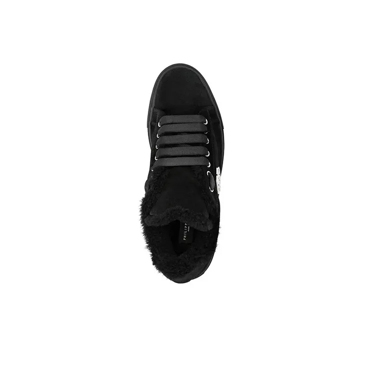 PHILIPP PLEIN Logo-plaque Leather Sneakers-2