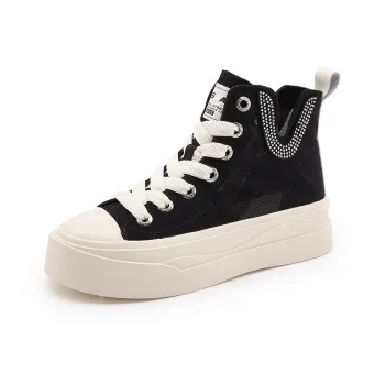 Milan Love Song Cushioning Anti Slip And Wear Resistant High Top Skateboard Shoes Women's
