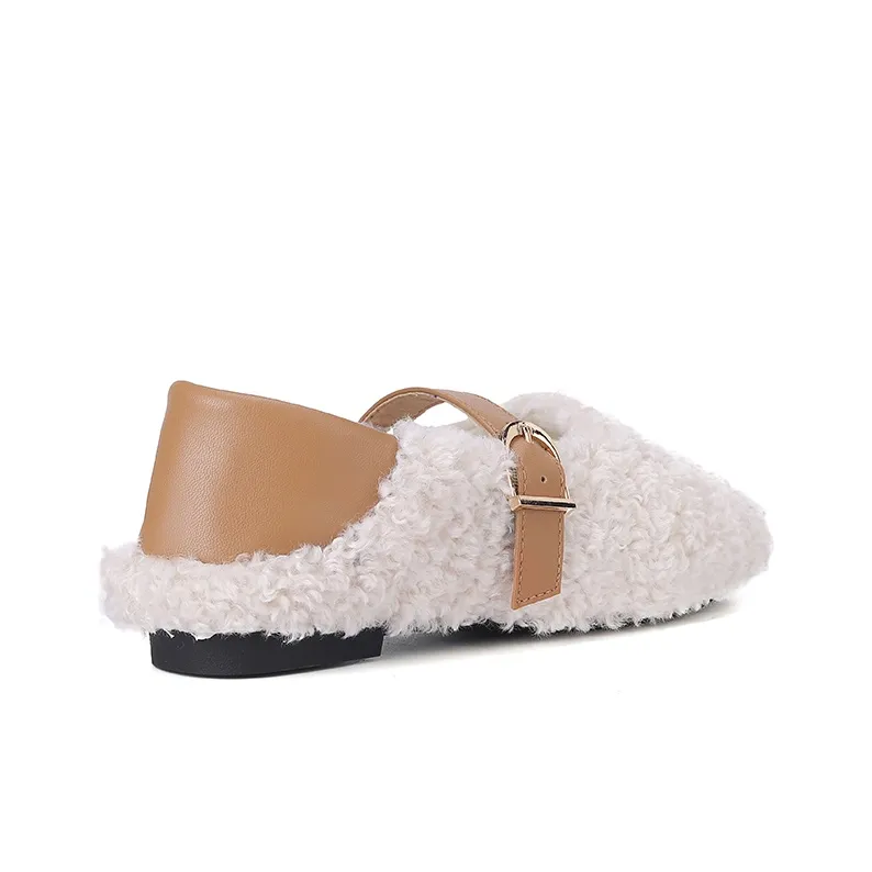 ACESC Gommino Loafers Women's Apricot-9
