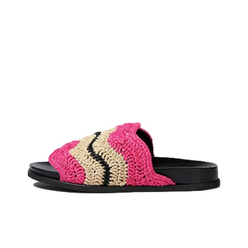 MARNI Slide Slippers Women's Fuchsia