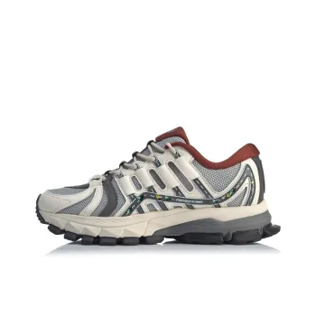 LiNing Furious Rider ACE Non-slip Lightweight Low-Top Running Shoes Women's Gray White