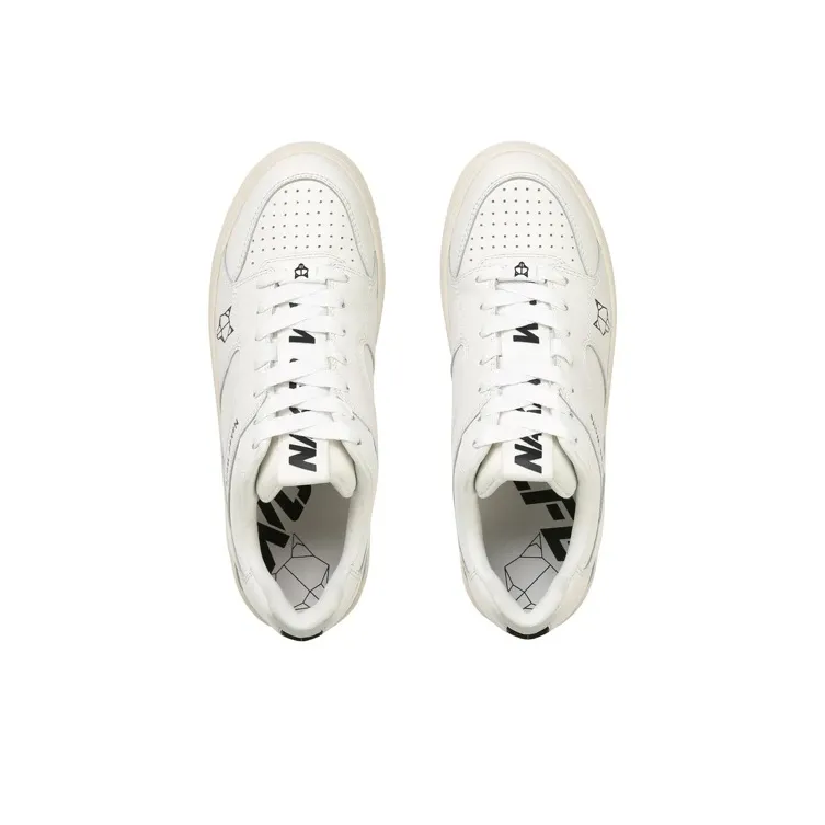 Naked Wolfe Hyde Low-Top Stylish Skateboarding Shoes Women's White-2