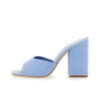 Paris Texas Embellished Slip On Mules Women's