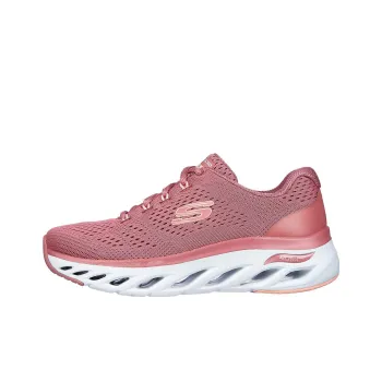 Skechers ARCH FIT GLIDE STEP TRAIL Shock Absorbers Low Top Casual Shoes Women's Pink