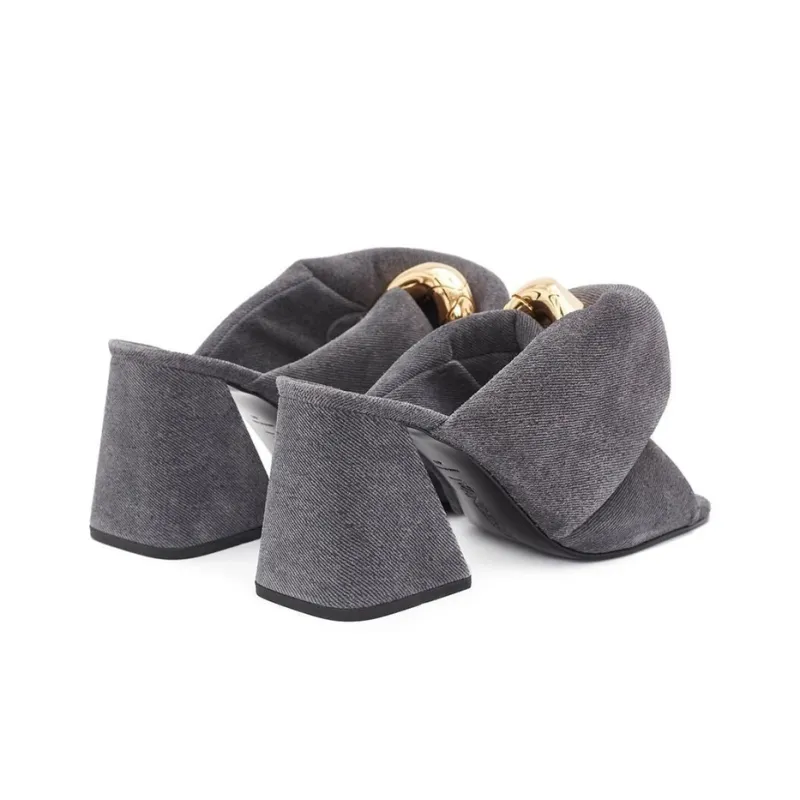 JW Anderson Crossover-strap Mid-heel Mules-4