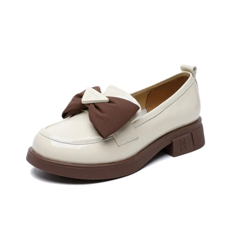 Spider King Loafers Women's Black/Beige-5