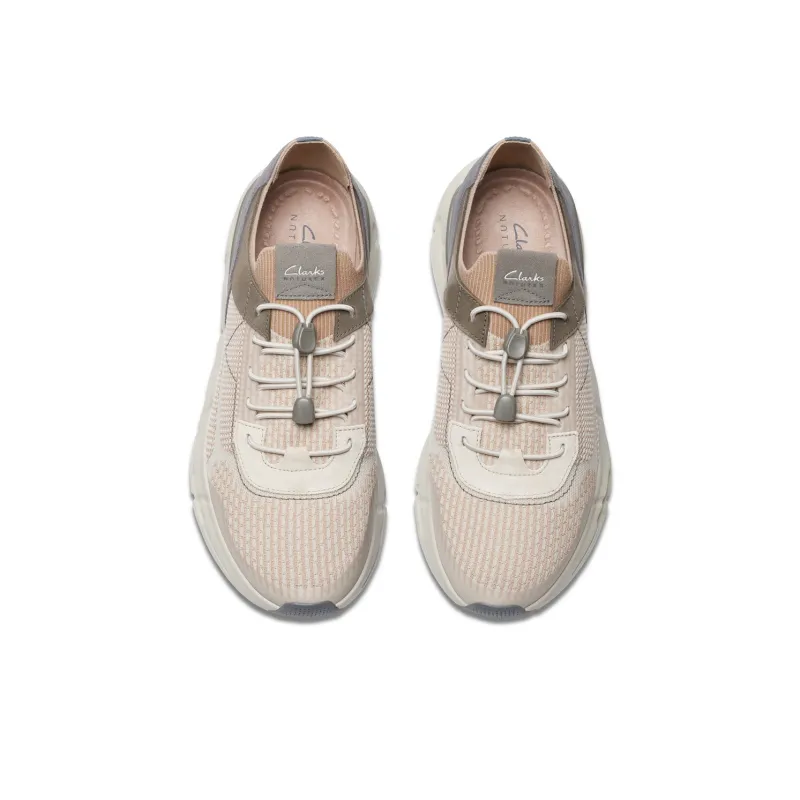 Clarks Low Top Casual Shoes Men's Light Gray-2