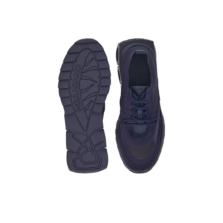 FERRAGAMO Knitted Running Sneakers-4