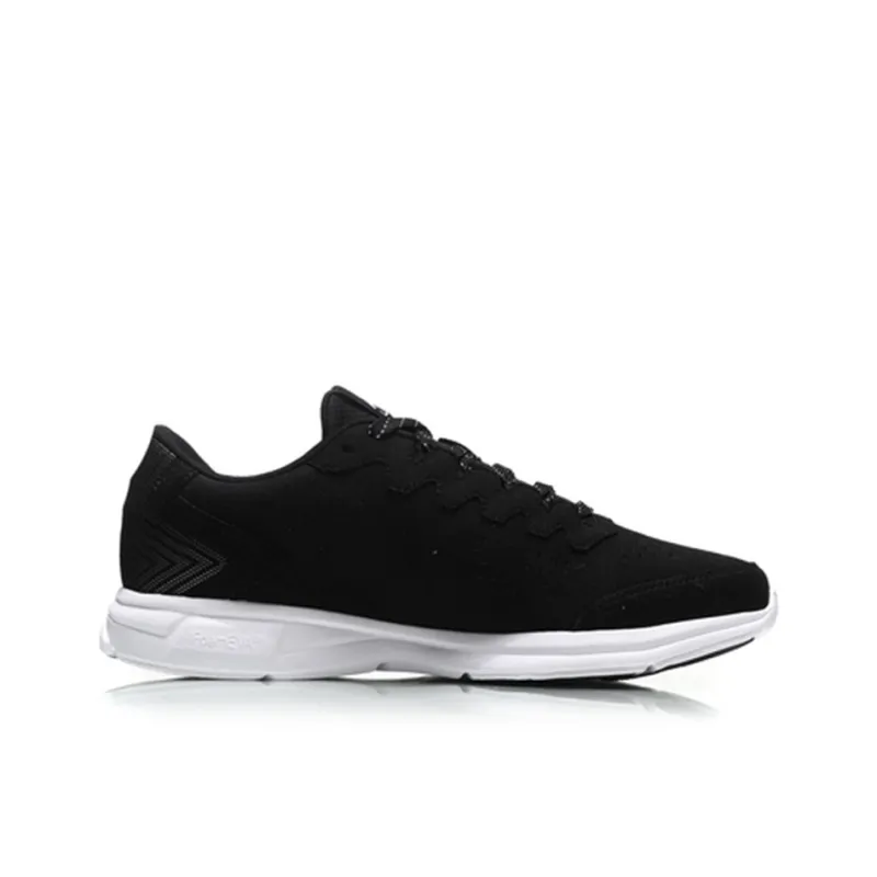 LiNing Anti Slip Wear Resistant Low Top Running Shoes Unisex Standard Black-1
