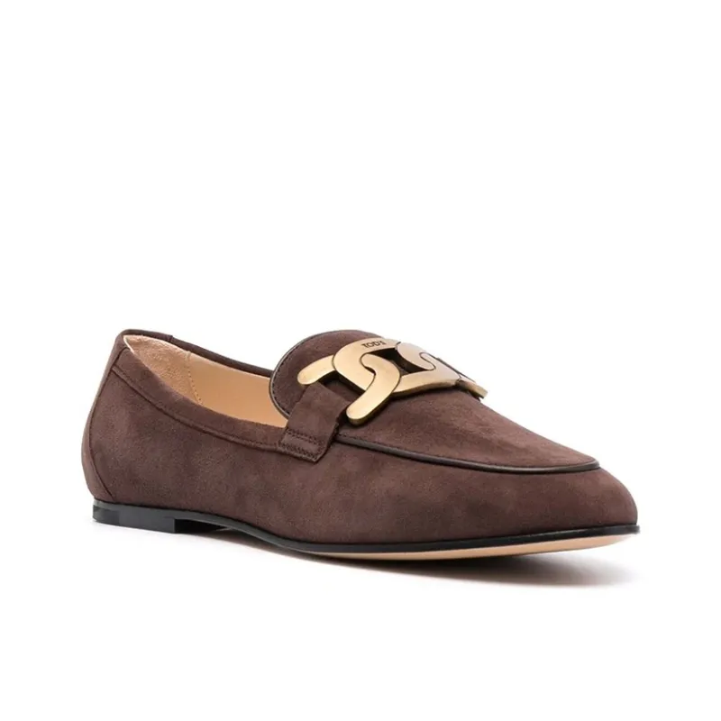 TOD'S Kate Buckle Detail Loafers-2
