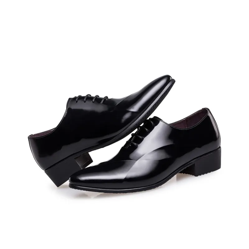 ZRO Dress Shoes Men Low Top Black/Blue/Burgundy-2