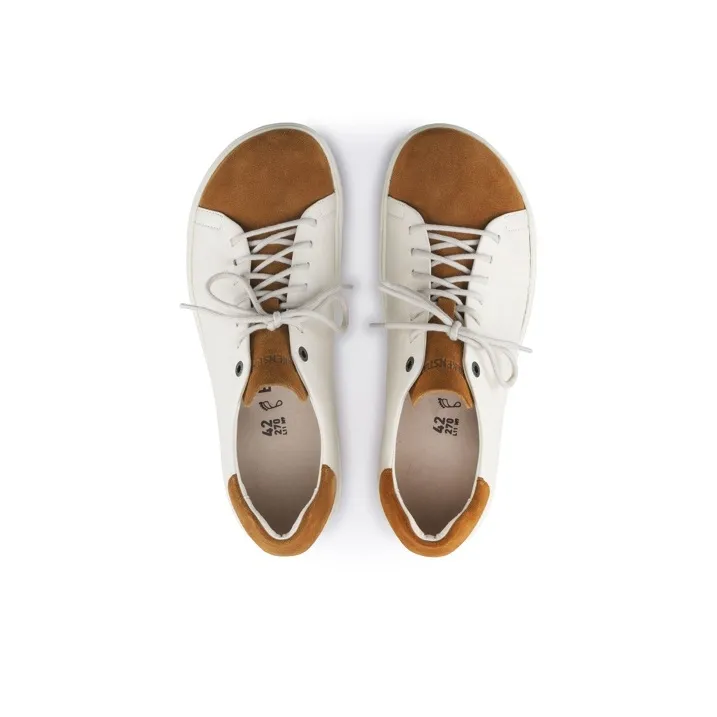 Birkenstock Stylish Skateboarding Shoes Unisex Eggshell White-4