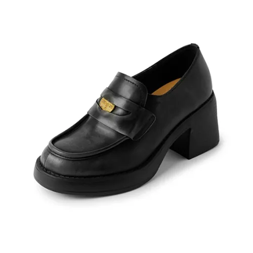 AIQINISHA Loafers Women's Low Top Brown/Black/Yellow/Umbra