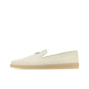 PRADA Men's Casual Shoes Men Low Top Beige