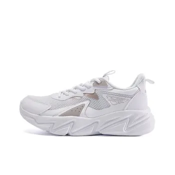 Erke Casual Shoes Women's Low Top True White