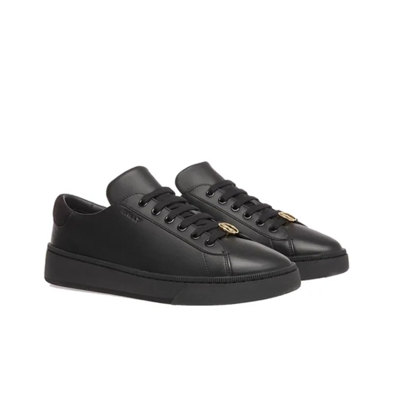 BALLY Ryver Leather Sneakers-3