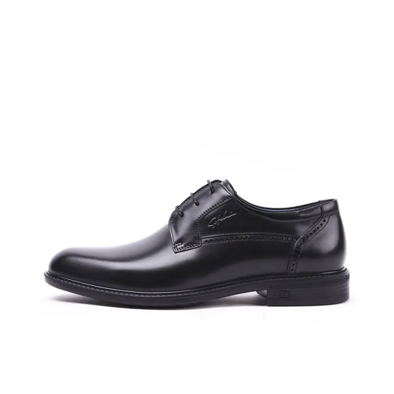 Satchi Dress Shoes Men Low Top Black-1