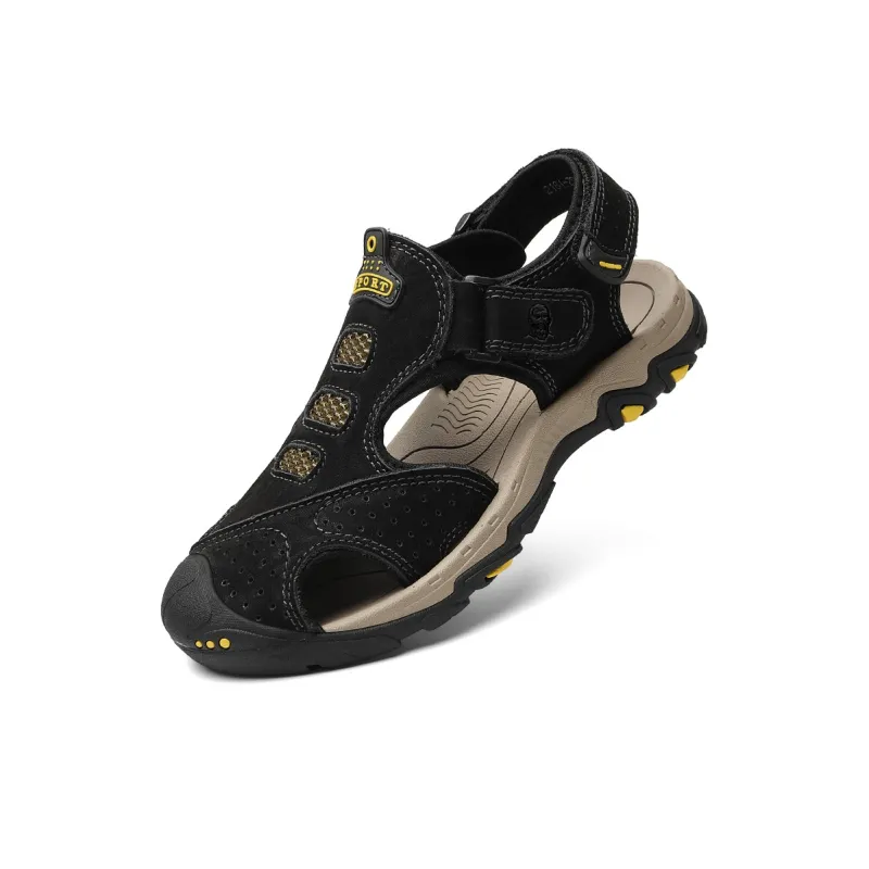 LAORENTOU River Trekking Shoes Men Black/Brown/Khaki-2