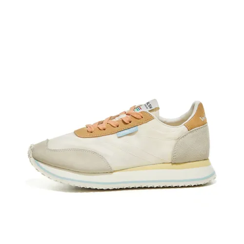 Norman Walsh Cushioning, Slip Resistant, Abrasion Resistant, Lightweight Low Top Casual Running Shoes Women's Ecru